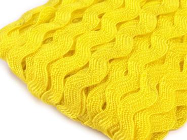 Zackenlitze Breite 5 mm - Buttergelb